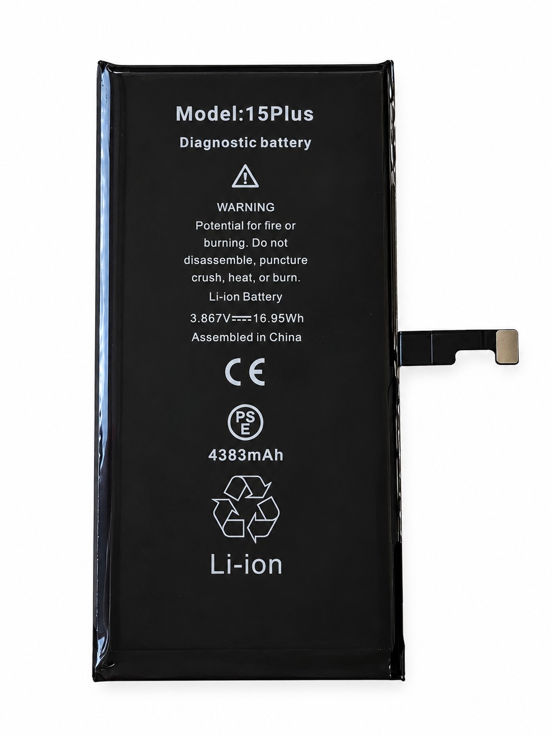 Akku für iPhone 15 Plus Diagnostic