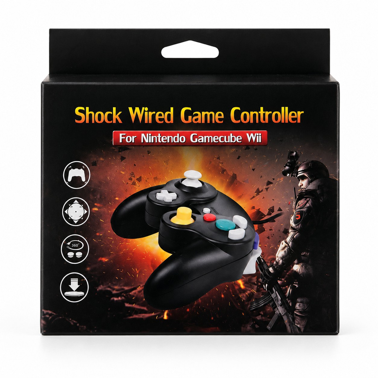 Shock Wired Game Controller Gamecube / Wii
