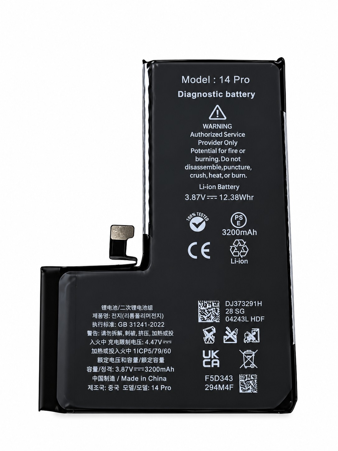 Akku für iPhone 14 Pro Diagnostic